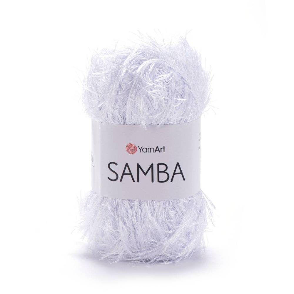 Пряжа YarnArt Samba білий (501) Пряжа YarnArt Samba білий (501)