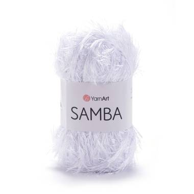 Пряжа YarnArt Samba белый (501)