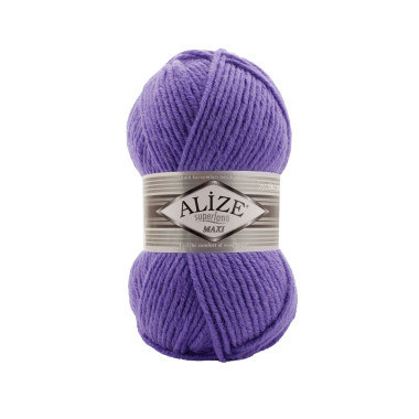 Пряжа Alize Superlana Maxi барвинок (851)