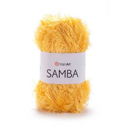 Yarn YarnArt Samba yellow (047)