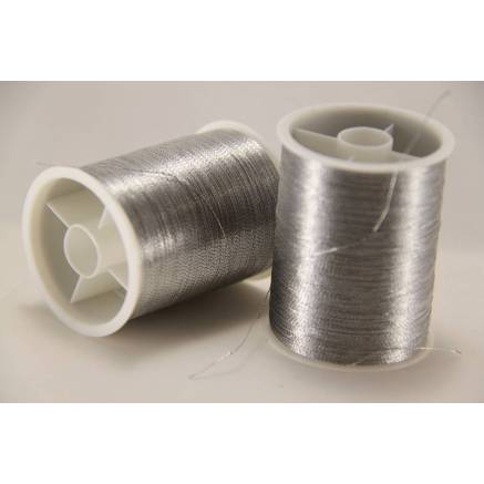 Lurex thread 200 meters, silver