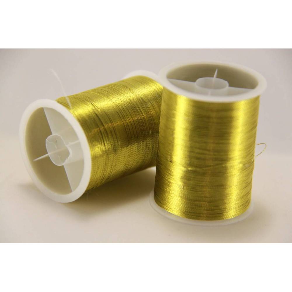 Lurex thread 200 meters, gold
