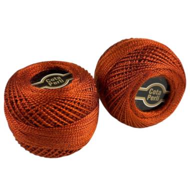 Cota Perli yarn, terracotta