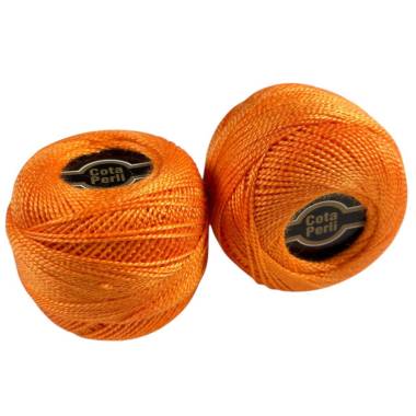 Cota Perli yarn, orange