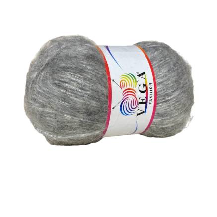 Yarn VEGA Fashion, grey with lurex