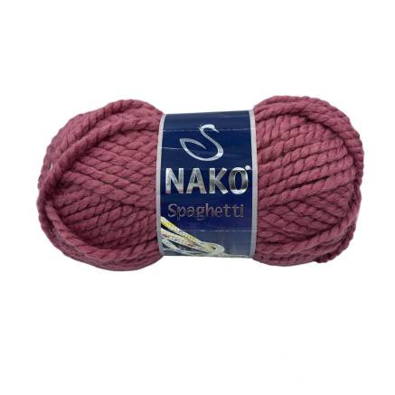 Yarn Nako Spaghetti Fanatic, Ash Rose (327)