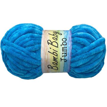 Yarn Bambi Baby Jumbo bright blue (200-12)