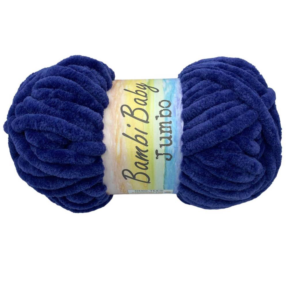 Yarn Bambi Baby Jumbo dark blue (200-17)