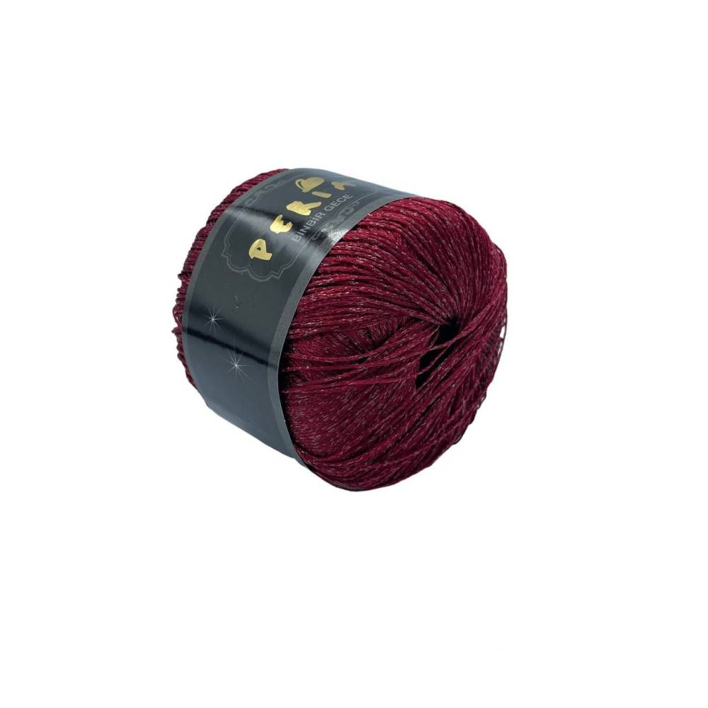 Yarn Peria Binbir Geсe, burgundy (012)