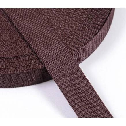 Belt tape (30 mm) brown, 1 m