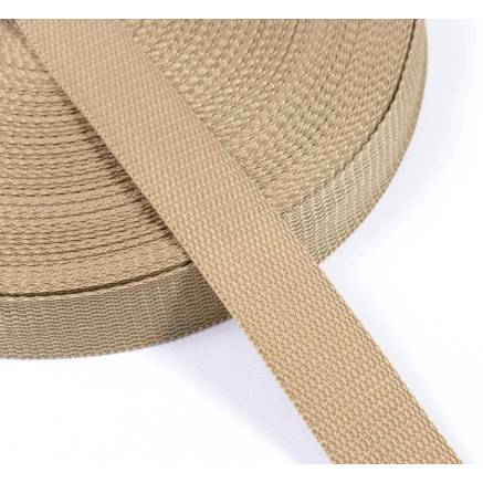 Belt tape (30 mm) beige, 1 m