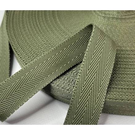 Belt tape "Christmas tree" (30 mm) khaki, 1 m