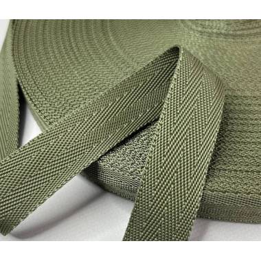 Belt tape "Christmas tree" (30 mm) khaki, 1 m