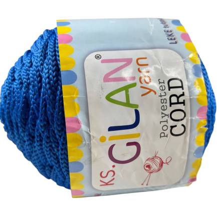 Поліпропіленовий шнур Gord Gilan Yarn 5 мм, королівський синій