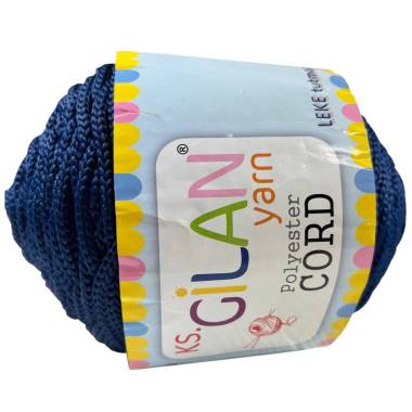 Polypropylene cord Gord Gilan Yarn 5 mm, dark blue