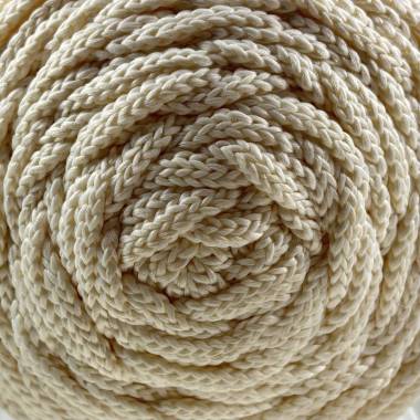 Поліпропіленовий шнур Gord Gilan Yarn 5 мм, молочний