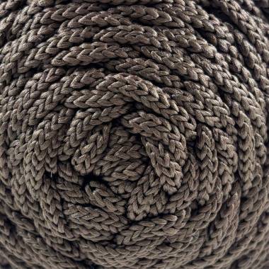 Polypropylene cord Gord Gilan Yarn 5 mm, шоколадный