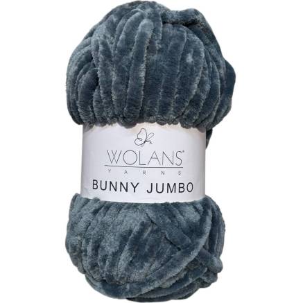 Пряжа Wolans Yarns Bunny Jumbo дымчатый (20030)