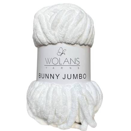 Пряжа Wolans Yarns Bunny Jumbo белый (20001)