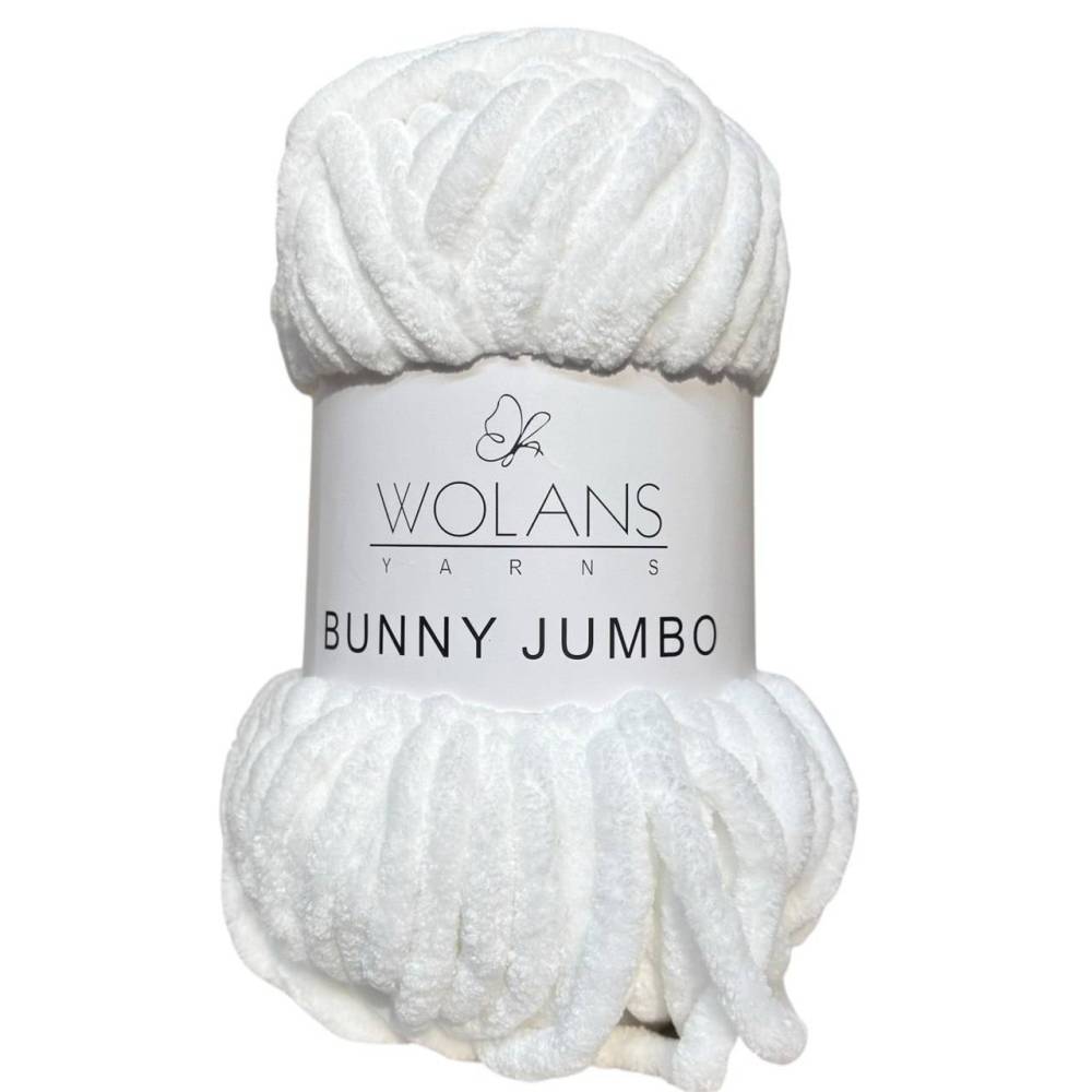 Yarn Wolans Yarns Bunny Jumbo white (20001)