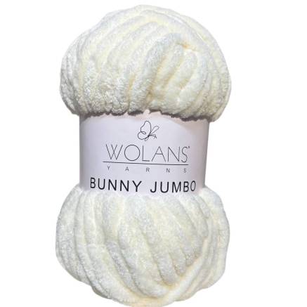 Yarn Wolans Yarns Bunny Jumbo cream (20002)