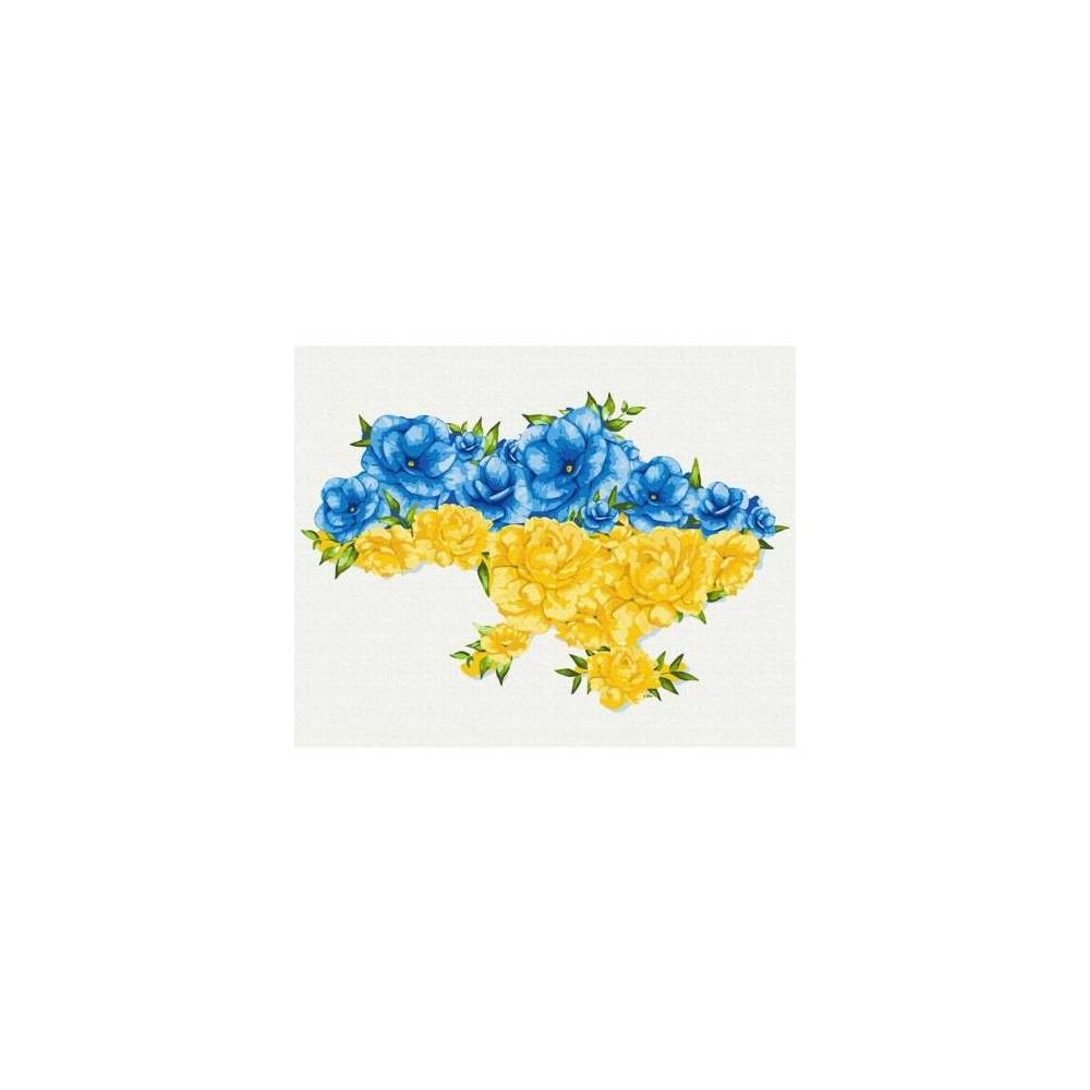 Painting by numbers Blooming Ukraine ©Svetlana Drab Brushme 40x50 cm BS53081 Painting by numbers Blooming Ukraine ©Svetlana Drab Brushme 40x50 cm BS53081