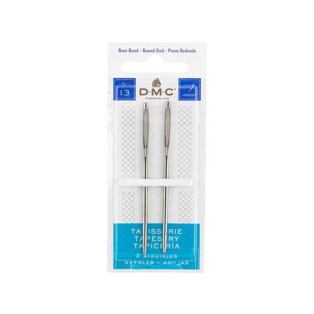 Large tapestry needles No. 13, 2 pcs., DMC (1767/1) Large tapestry needles No. 13, 2 pcs., DMC (1767/1)