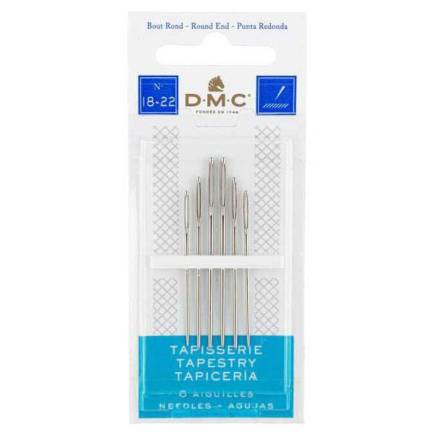 Tapestry needles No. 18-22, 6 pcs., DMC (1767/3)