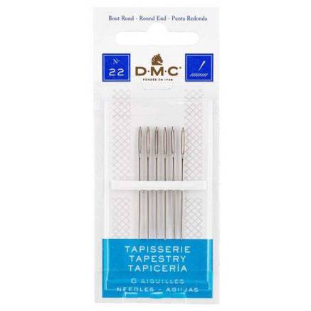 Tapestry needles No. 22, 6 pcs., DMC (1767/6)