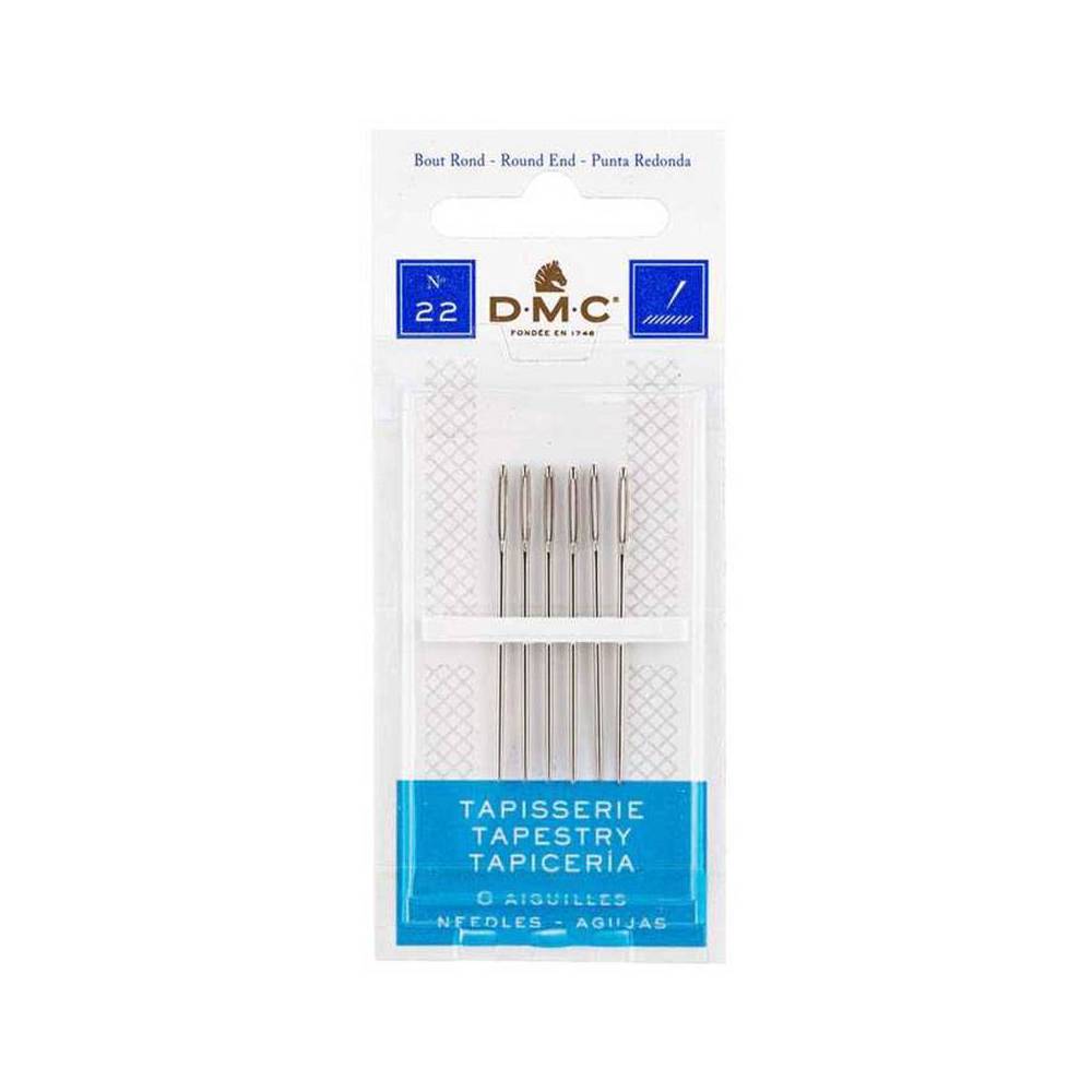 Tapestry needles No. 22, 6 pcs., DMC (1767/6) Tapestry needles No. 22, 6 pcs., DMC (1767/6)