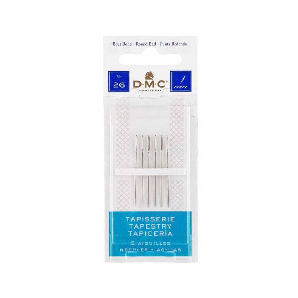 Tapestry needles No. 26, 6 pcs., DMC (1767/7) Tapestry needles No. 26, 6 pcs., DMC (1767/7)