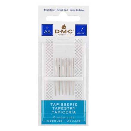 Tapestry needles No. 28, 6 pcs., DMC (1767/9)