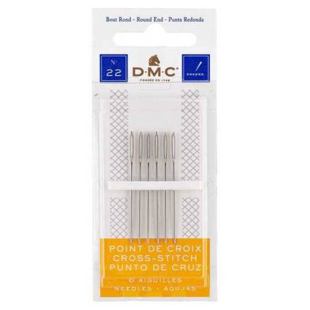 Cross stitch needles No. 22, 6 pcs., DMC (1771/1)