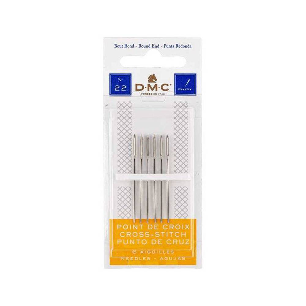 Cross stitch needles No. 22, 6 pcs., DMC (1771/1) Cross stitch needles No. 22, 6 pcs., DMC (1771/1)