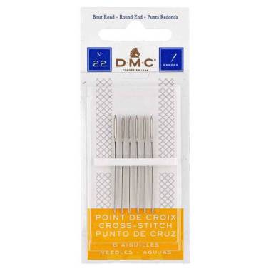 Cross stitch needles No. 22, 6 pcs., DMC (1771/1)