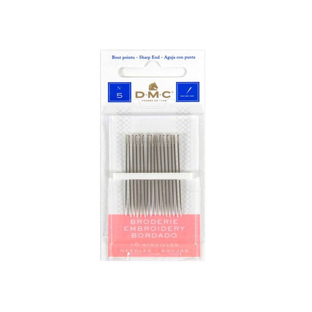 Needles for smooth embroidery No. 5, 16 pcs., DMC (1765/4) Needles for smooth embroidery No. 5, 16 pcs., DMC (1765/4)