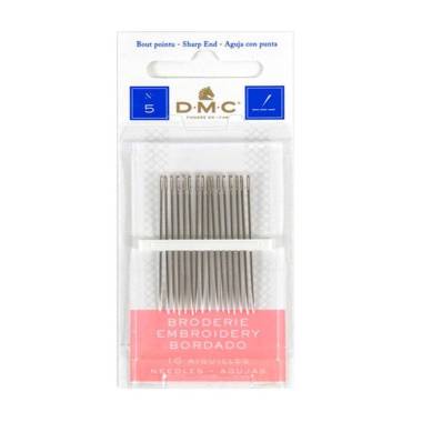 Needles for smooth embroidery No. 5, 16 pcs., DMC (1765/4)