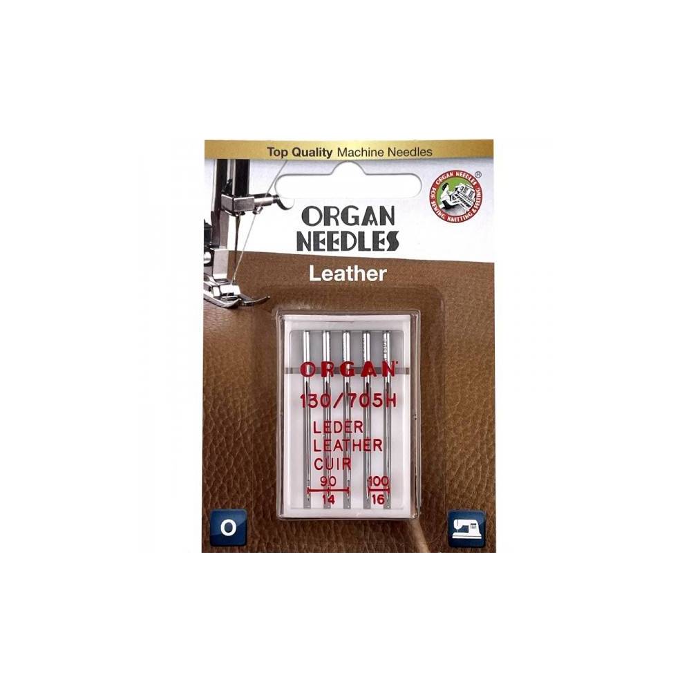 Sewing machine needles Organ Leather No. 90-100 5 pcs.