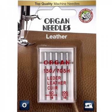 Sewing machine needles Organ Leather No. 90-100 5 pcs.