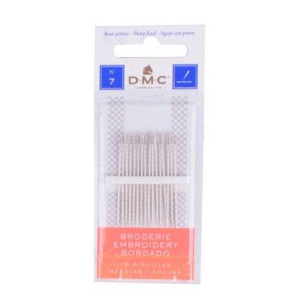 Needles for smooth embroidery No. 7, 16 pcs., DMC (1765/5)