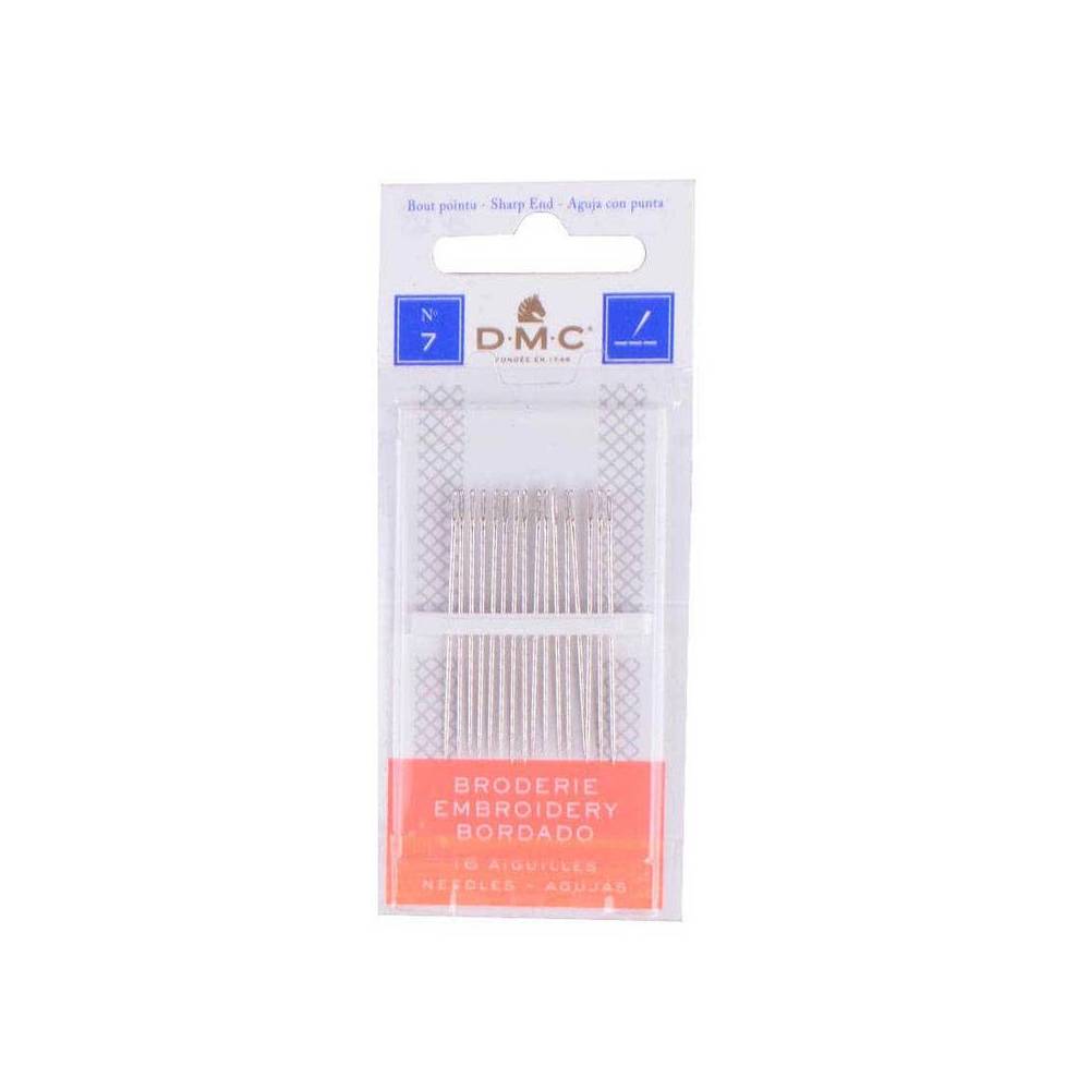 Needles for smooth embroidery No. 7, 16 pcs., DMC (1765/5) Needles for smooth embroidery No. 7, 16 pcs., DMC (1765/5)