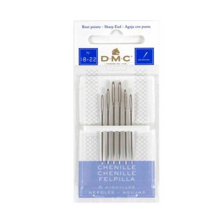 Chenille needles No. 18-22, 6 pcs., DMC (1768/1)