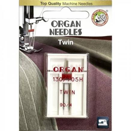 Double universal needle TWIN ORGAN 130/705H №90/4