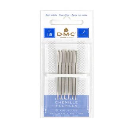 Chenille needles No. 18, 6 pcs., DMC (1768/2)