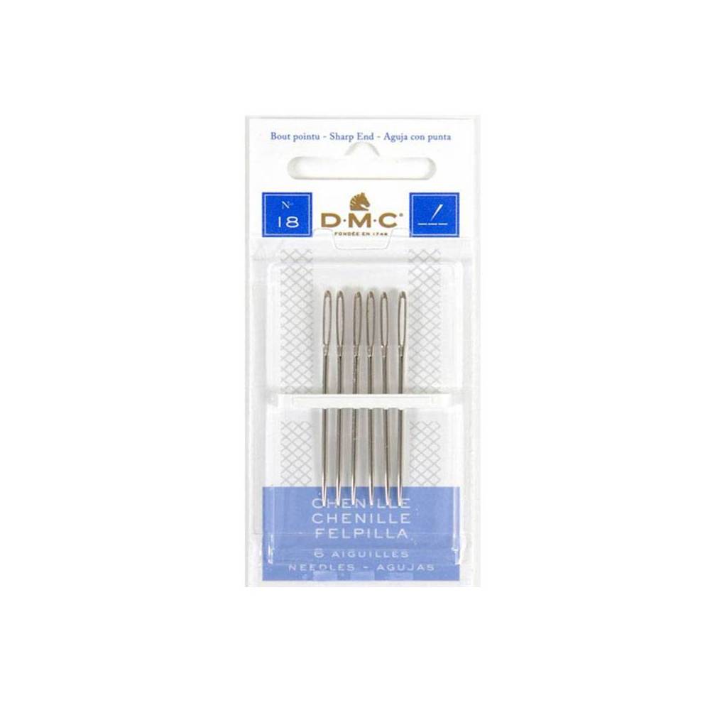 Chenille needles No. 18, 6 pcs., DMC (1768/2) Chenille needles No. 18, 6 pcs., DMC (1768/2)