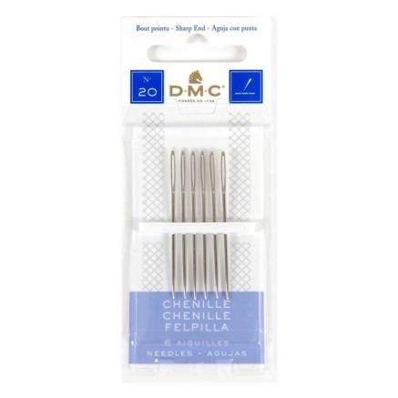 Chenille needles No. 20, 6 pcs., DMC (1768/3)