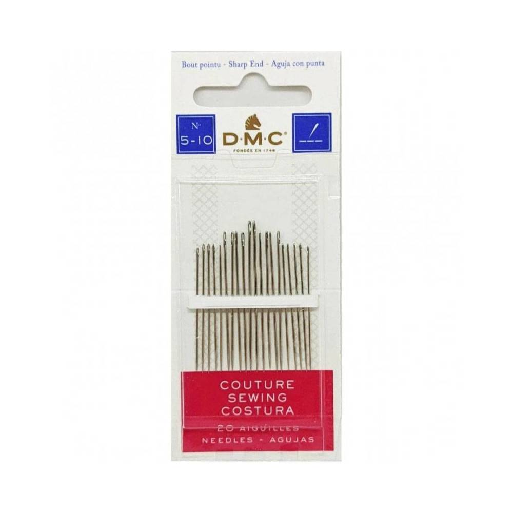 Sewing and embroidery needles No. 5-10, 20 pcs., DMC (1770/3) Sewing and embroidery needles No. 5-10, 20 pcs., DMC (1770/3)