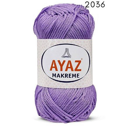 Полипропиленовый шнур Makreme Ayaz, нежно-сиреневый (2036)