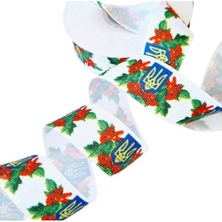 Rep ribbon "Coat of Arms" 2.5 cm, 1 m
