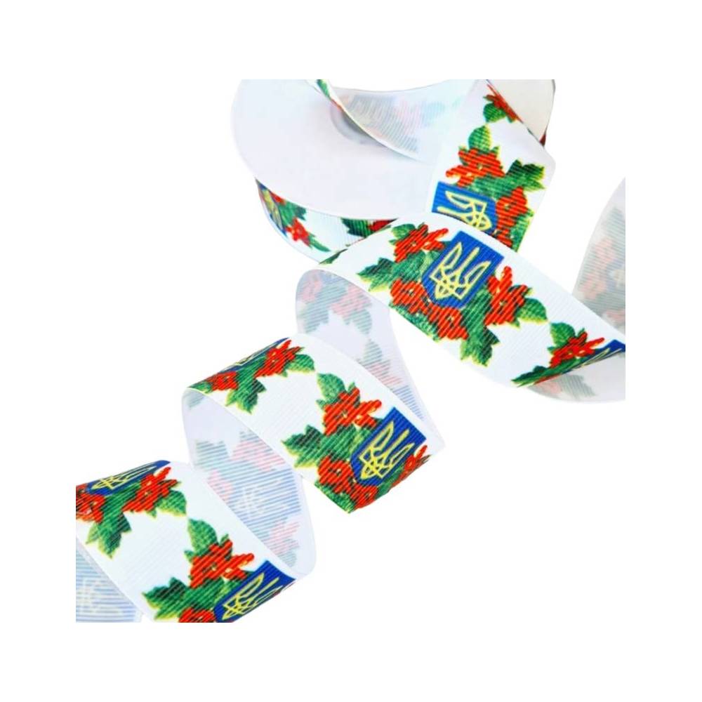 Rep ribbon "Coat of Arms" 2.5 cm, 1 m